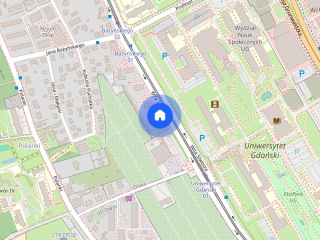 Kawalerka w Gdańsku przy Uniwersytecie Gdańskim
