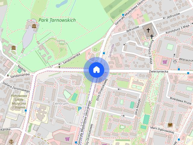 Kawalerka w spokojnej malowniczej okolicy