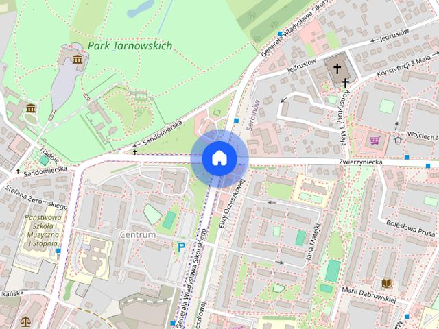Kawalerka w spokojnej malowniczej okolicy