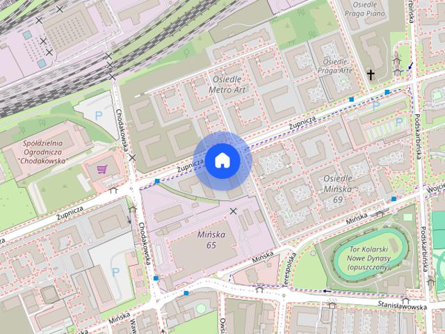 Kawalerka z tarasem obok SOHO na wynajem
