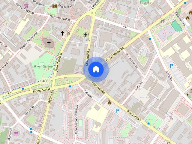 Kawalerka z balkonem w centrum Gliwic