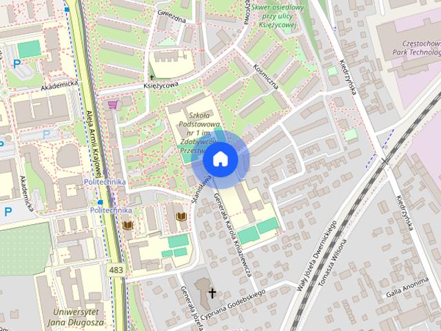 Kawalerka z BALKONEM Centrum klimatyzacja