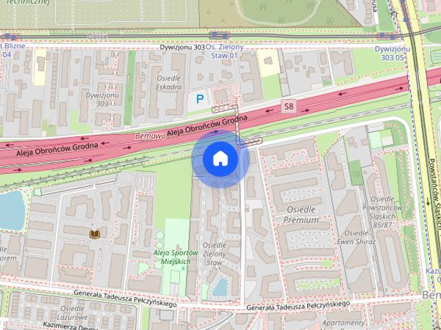Kawalerka z dużym balkonem i miejscem postojowym