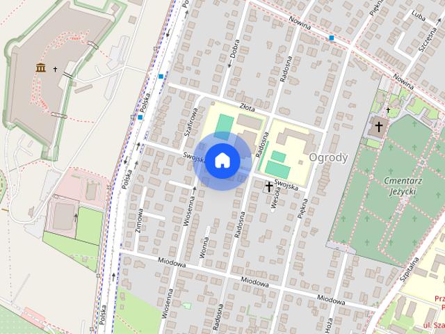 Kawalerka z klimatyzacją Poznań Ogrody |Willa miejska | Wolne od zaraz