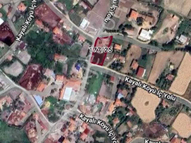 Kayalı Köyünde Satılık 1.177 M2 Arsa İçerisinde 2 Katlı Ev