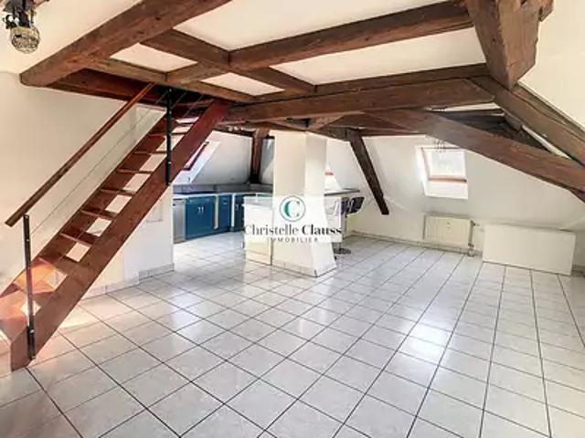 Kaysersberg Vignoble 68240 Location appartement 3 pièces t3 au dernier étage