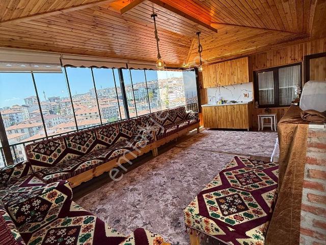 Keçiören Bademlik'te Manzaralı 6+1 Full Yapılı Satılık Daire