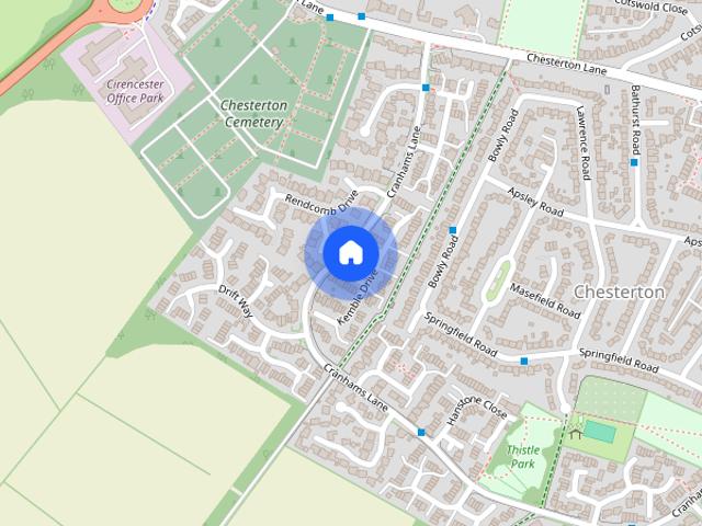 Kemble Drive, Cirencester