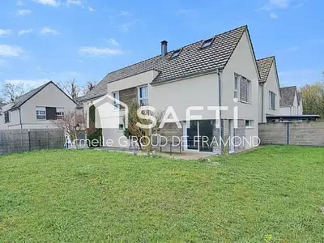 Kembs 68680 Achat / Vente maison 6 pièces t6 terrasse parking