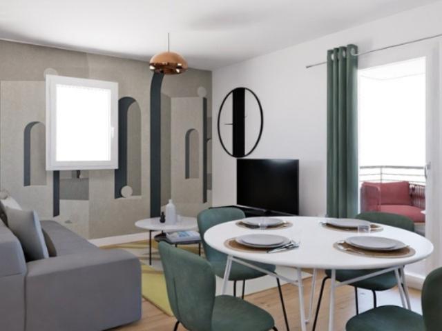 Kembs quartier verdoyant entre Mulhouse et Bâle