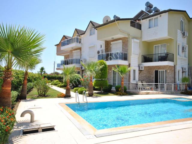 Kemer Kiriş'te Havuzlu Site İçerisinde Eşyalı Satılık 2+1 Daire