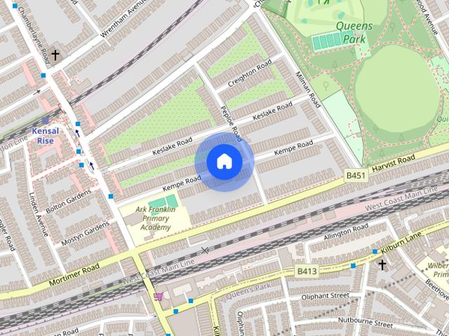 Kempe Road, Queens Park, London