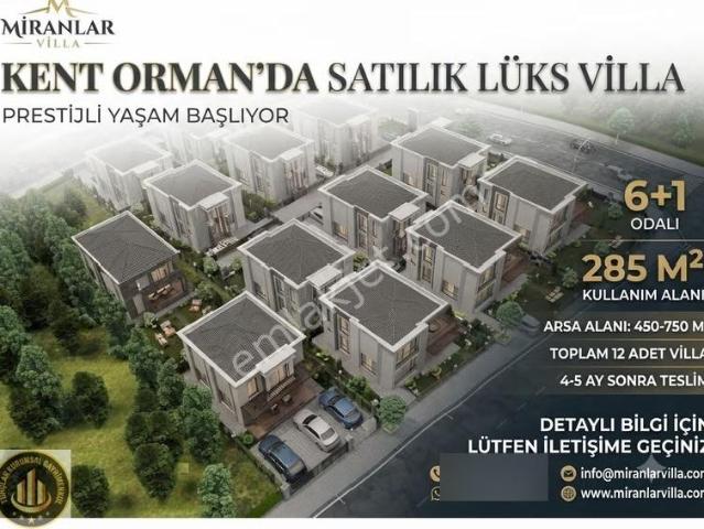 Kent Ormanı'nda Prestijli Ve Lüks Yaşam Başlıyor 6+1 Dubleks