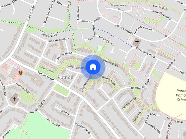 Kenilworth Walk, Bedford