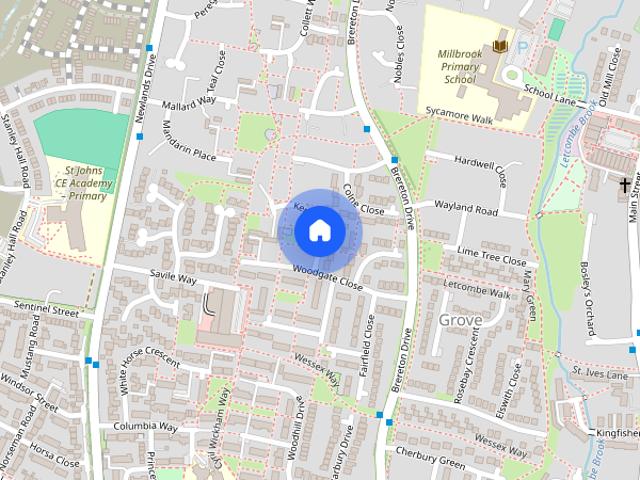 Kennet Close, Grove, Wantage
