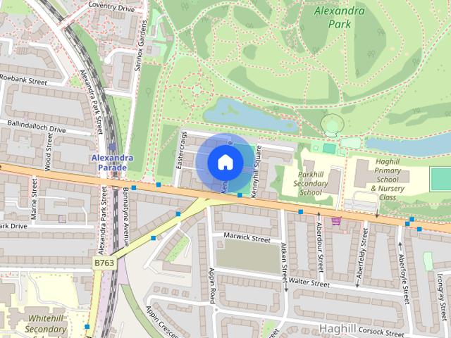 Kennyhill Square, Dennistoun, Glasgow, G31