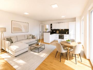 KENSINGTON Exklusiv helle 2 Zimmer Wohnung in Neuaubing