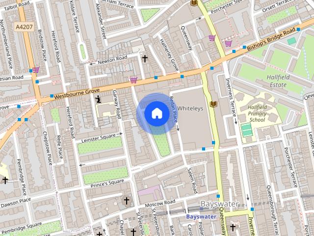 Kensington Gardens Square London W2