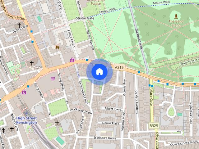 Kensington Road London W8