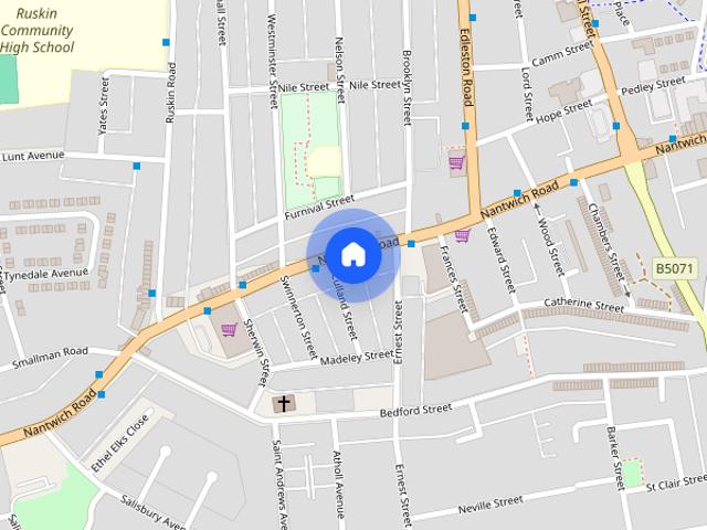 Kean Villa Nantwich Road Crewe CW2