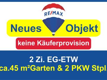 Keine Käuferprovision! Kaufen Sie ab € 427, mtl.*/ 2 Zi. EG ETW m. Gartenanteil & Süd Ausrichtung!
