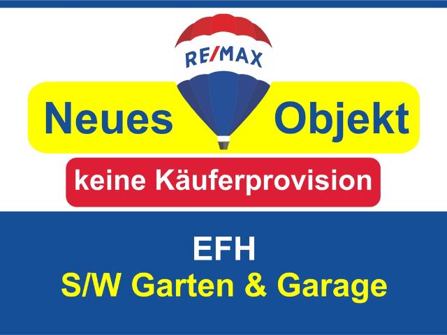Keine Käuferprovision! Kaufen Sie ab € 939, mtl.* / EFH gr. Garten & Garage !