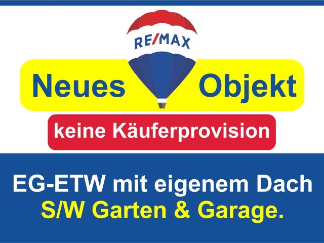 Keine Käuferprovision! Kaufen Sie ab € 1,349, mtl.*/ EG ETW mit eigenem Dach in Bestlage!
