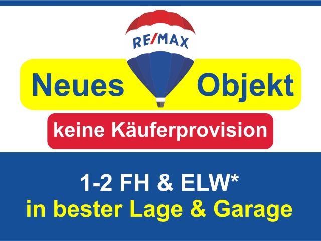 Keine Käuferprovision! Kaufen Sie ab € 1.499, mtl.* / 1 2 FH & ELW* in bester Lage & Garage