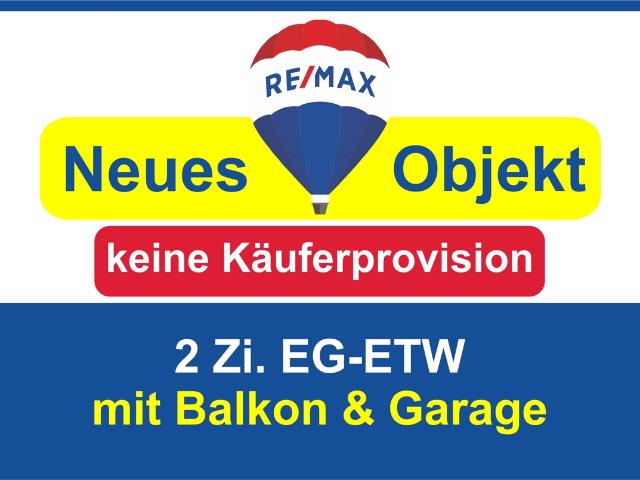 Keine Käuferprovision! Kaufen Sie ab € 399, mtl.* / Renovierte 2 Zi.EG ETW & Garage !