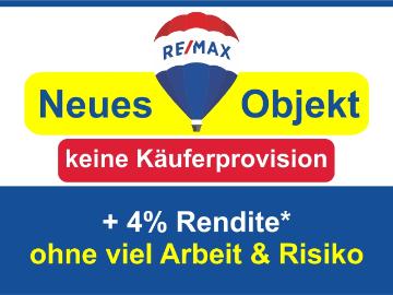 Keine Käuferprovision! Rendite + 4 %*! Kapitalanlage ohne Arbeit! Immer vermietet!