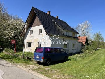 Keine Provision Einfamilienhaus mit Anbau und 2833m2 großem Grundstück im Grünen gelegen
