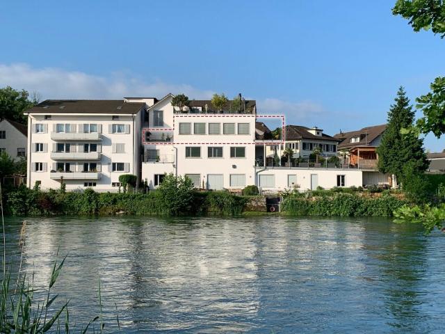 Keine Seesicht dafür direkt an der Limmat Flusswohnungen in Vogelsang/AG + Unterengstringen/ZH
