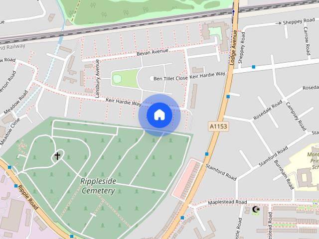 Keir Hardie Way, Barking, IG11