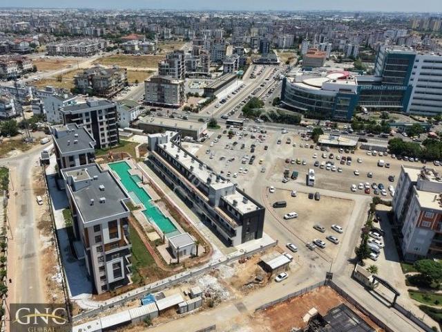Kepez Devlet Hastanesi Karşısında, Elit Sitede Kiralık 1+1 Daire