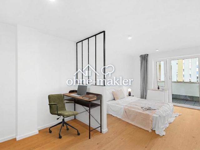 Kernsaniert vom Architekten 2 Zimmer | Erstbezug | Loggia | provisionsfrei