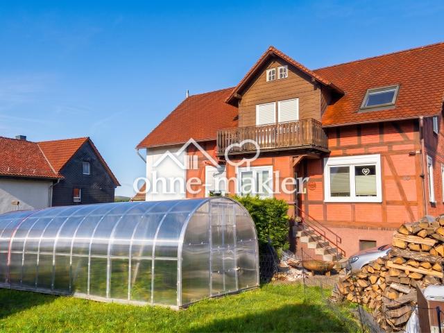 Kernsaniert & einzugsbereit: 908m² Garten, Pool, bei Marburg