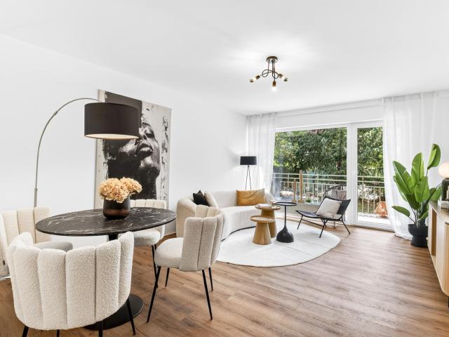 Kernsaniert & sofort bezugsfrei: 3 Zimmer Wohnung mit Balkon in Münster Gievenbeck – provisionsfrei