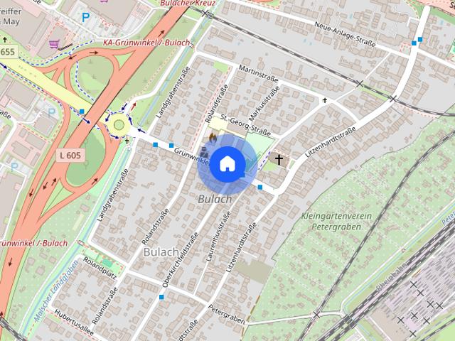 Kernsanierte 3 Zimmerwohnung mit großem Balkon, Blick ins Grüne und Stellplatz