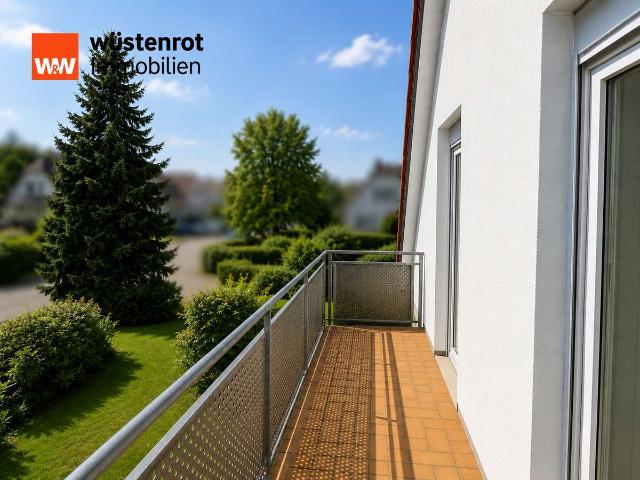 Kernsanierte 3 Zimmer Wohnung mit Balkon im 1. Obergeschoss in ruhiger Wohnlage von Welzheim