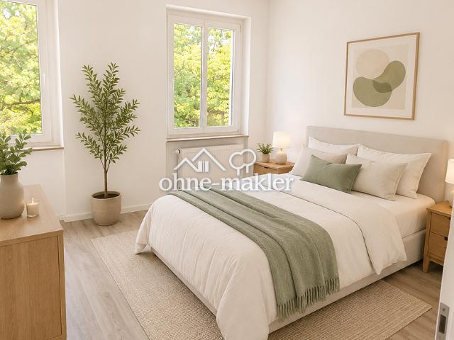 Kernsanierte 3 Zimmer­wohnung mit Balkon und Einbauküche – Zeitz, ab 01.08