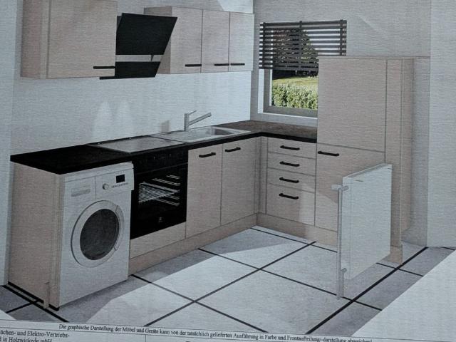 Kernsanierte 3 Zimmer Wohnung mit neuer Einbauküche in grüner Lage