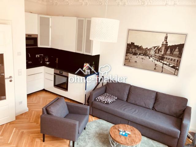 Kernsanierte 1,5 Zimmer Wohnung mit Luxus Einbauküche