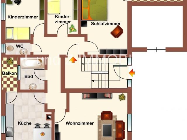 Kernsanierte* Helle 4 Zimmer Wohnung mit 2 Balkonen auch WG geeignet. oder Familie