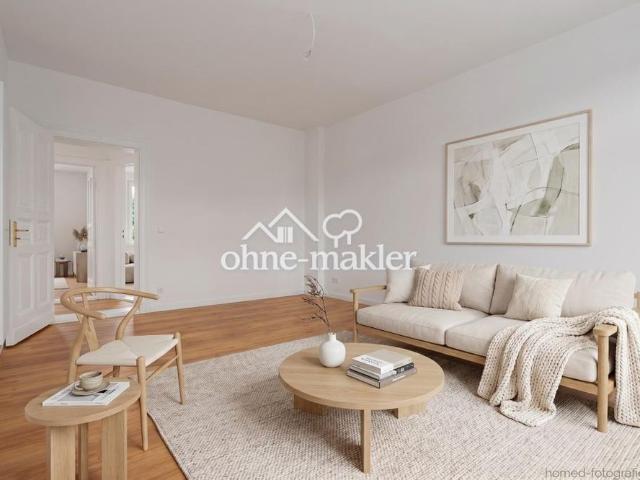 Kernsanierter 3 Zimmer Altbau in Berlin Köpenick: Erstbezug mit Wohnküche, Tageslichtbad und Balkon