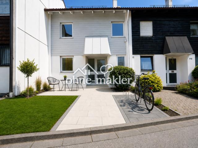 „Kernsaniertes Reihenhaus in Toplage Kaufbeuren Im Haken | Westgarten | Garage | provisionsfrei“