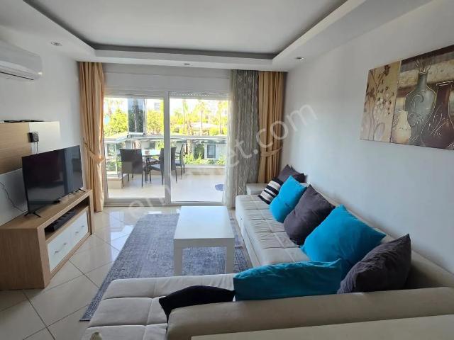 Kestel Alanya Panorama Beach Sitesinde Deniz Kenarında Eşyalı 1+1 Kiralık Daire