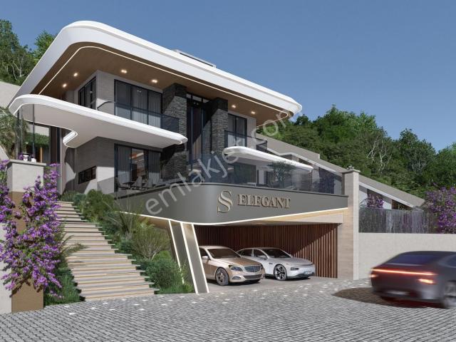 Kestel Yaylalı'da Satılık Arsa Üzerinde 7+1 Özel Havuzlu Villa