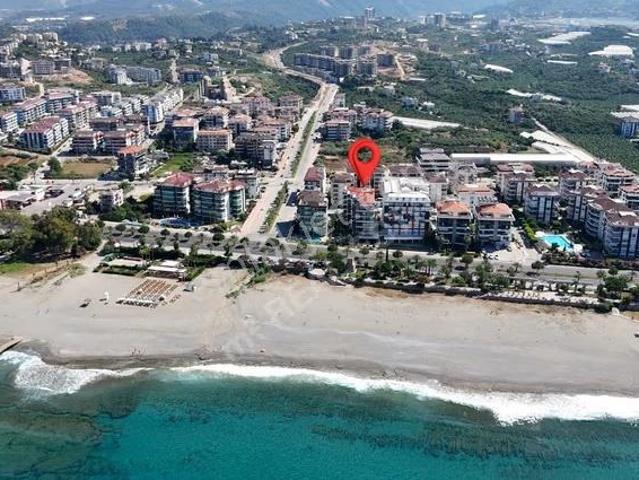 Kestelarnelya Residence'de Denize Sıfır 2+1 Eşyalı Satılık Daire