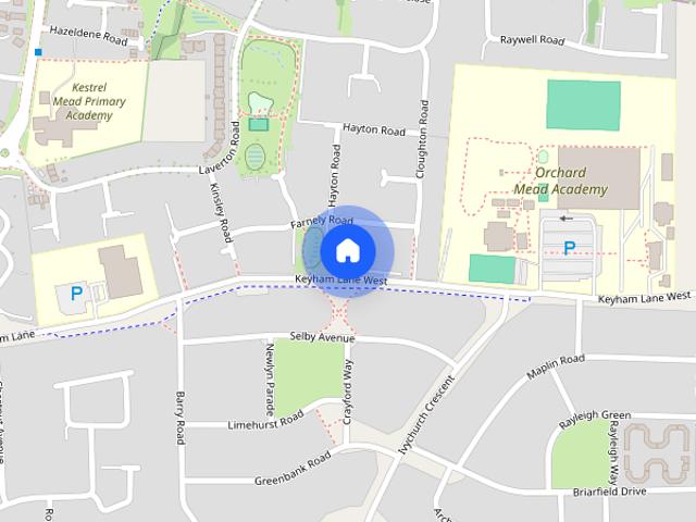 Keyham Lane West, Hamilton, Leicester