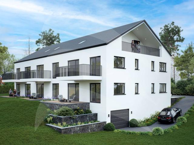 KFW40 QNG & unverbaubare Südlage: Helle 3 Zimmer Neubauwohnung im Erdgeschoss optional mit Garten